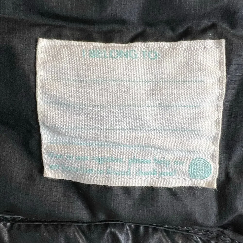 PRIMARY Kids Lightweight Puffer Vest in Black Kids Unisex Size 4-5 year